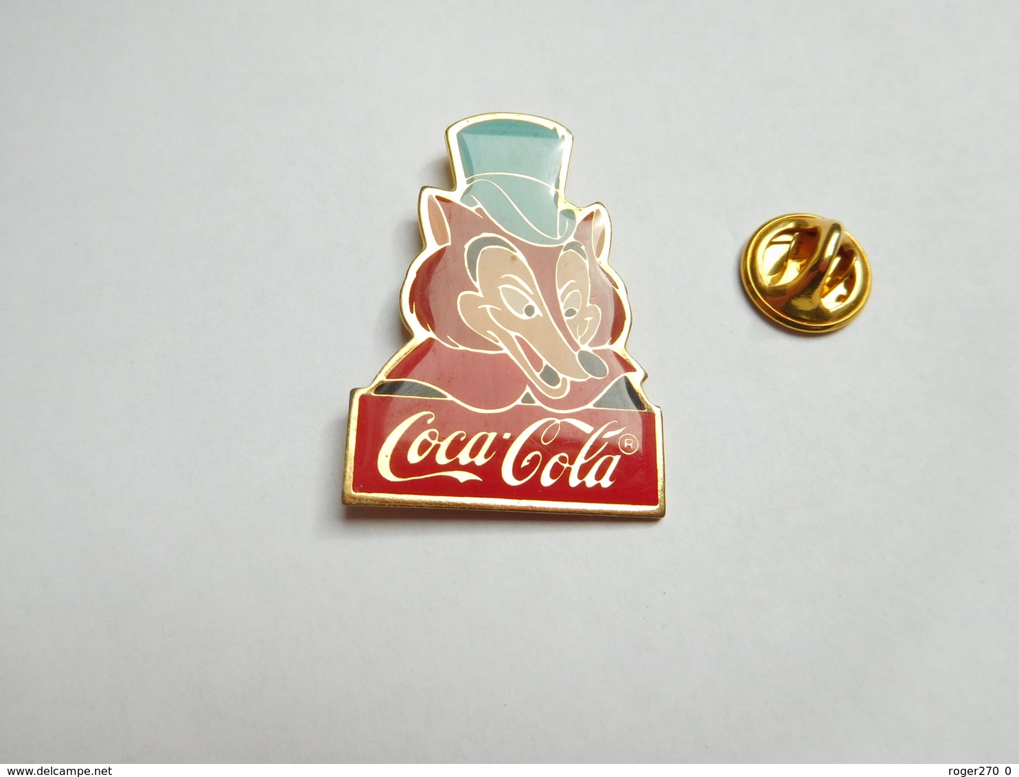 Beau Pin's , Coca Cola , Personnage Disney , Renard - Coca-Cola