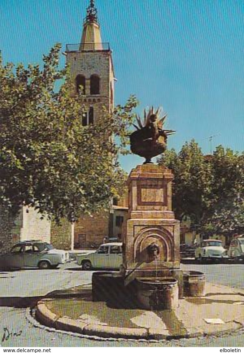 POSTAL B00670: Prades. Fontaine Et Clocher De L Eglise St. Pierre - Non Classés