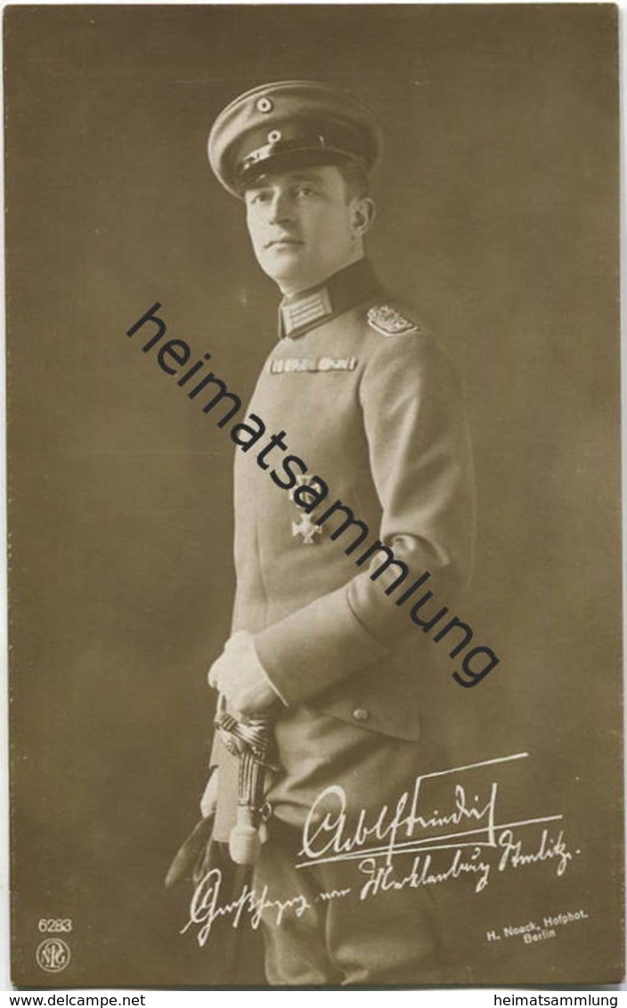 Grossherzog Adolf Friedrich VI. Von Mecklenburg-Strelitz - Verlag NPG - Royal Families