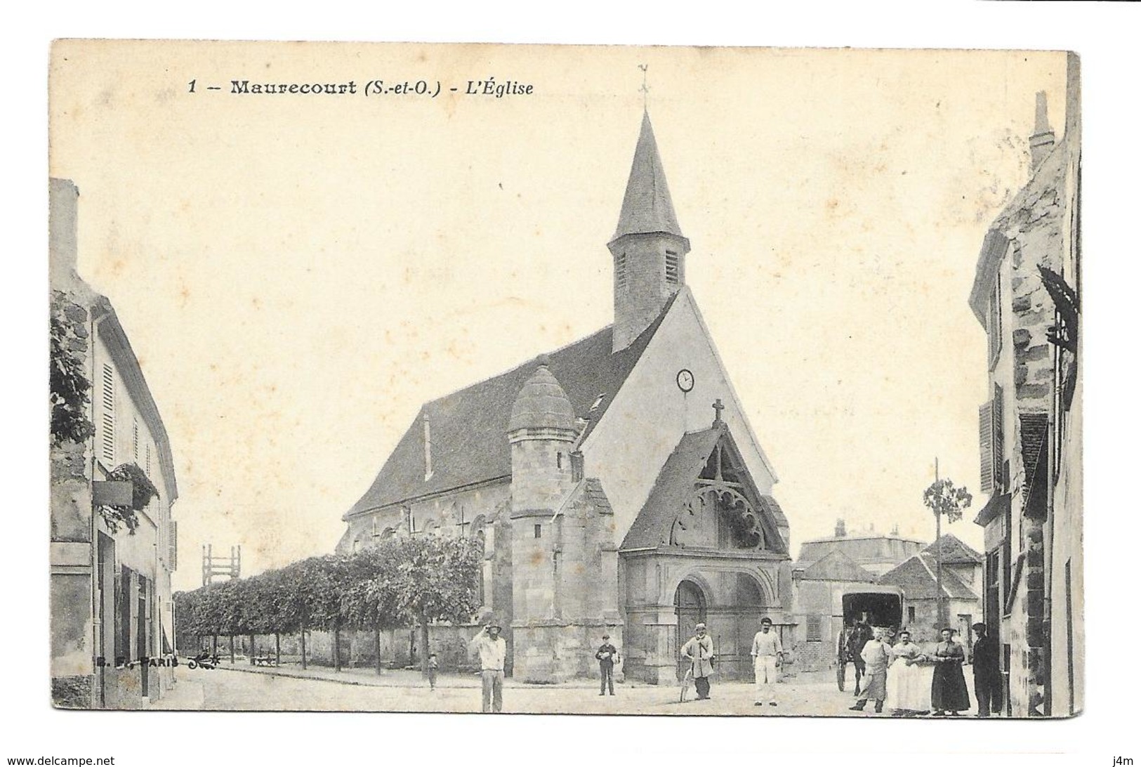 78/ YVELINES...MAURECOURT: L'Eglise - Maurecourt