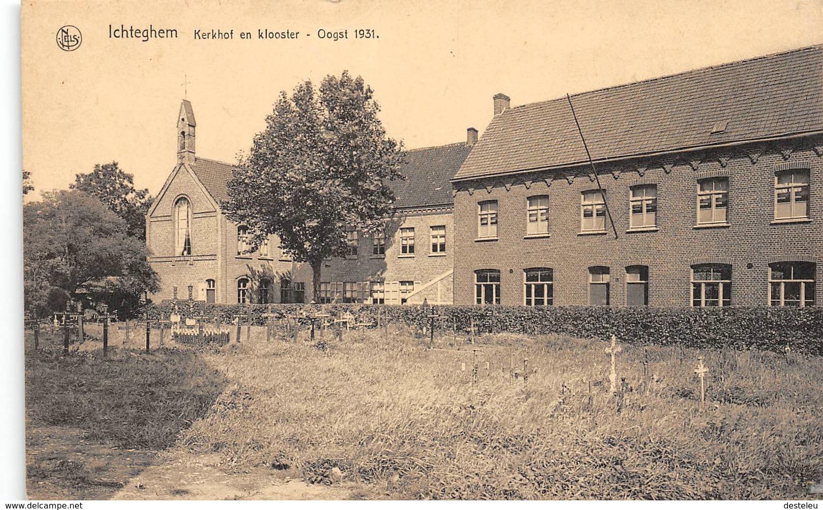 Kerkhof En Klooster Oogst 1931 - Ichtegem - Ichtegem