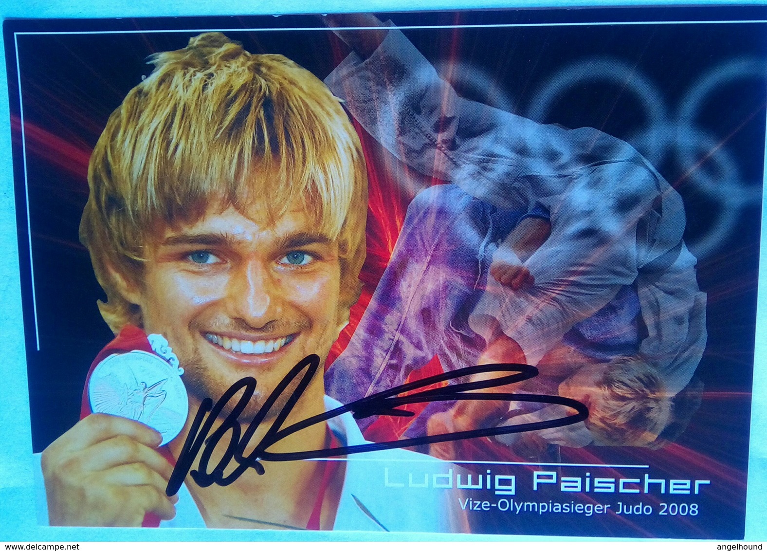 Ludwig Paischer (Austria  Judo)- - Autographes