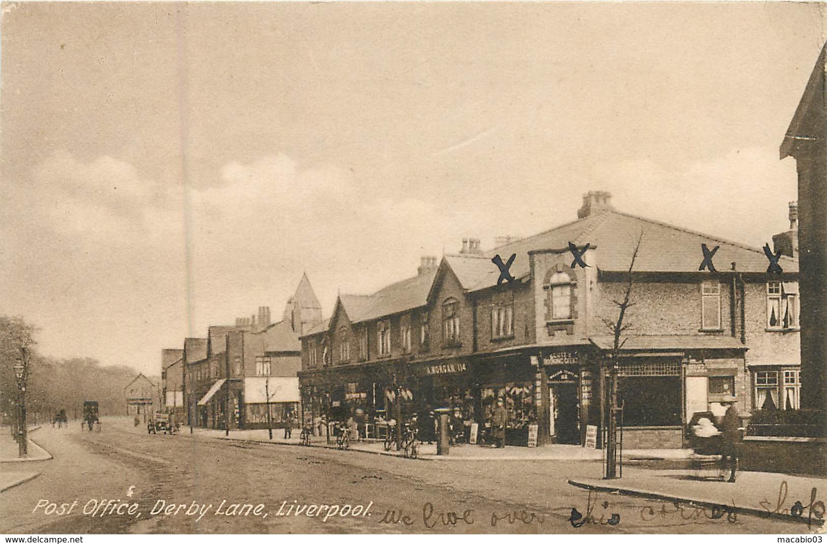 Europe - Royaume-Uni - Angleterre :  Lancashire : Liverpool Post Office , Derby Lane    Réf 6406 - Liverpool