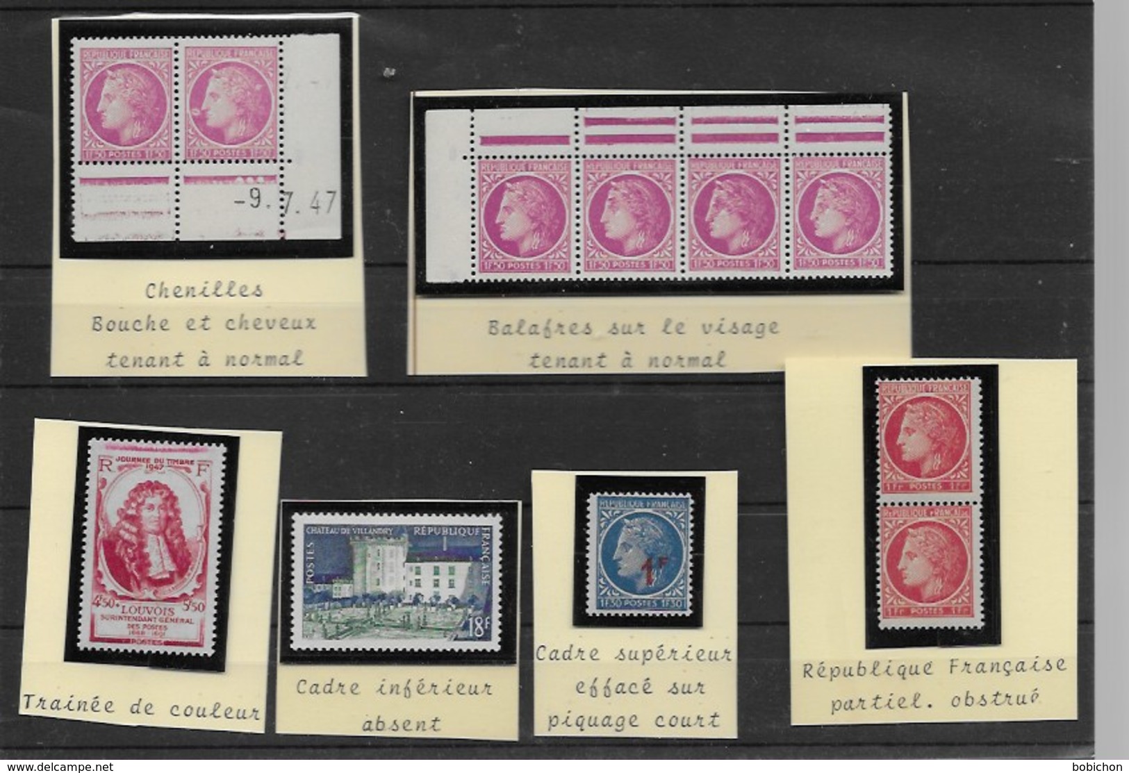 Lot Timbres Avec Petites Variétés - Unused Stamps