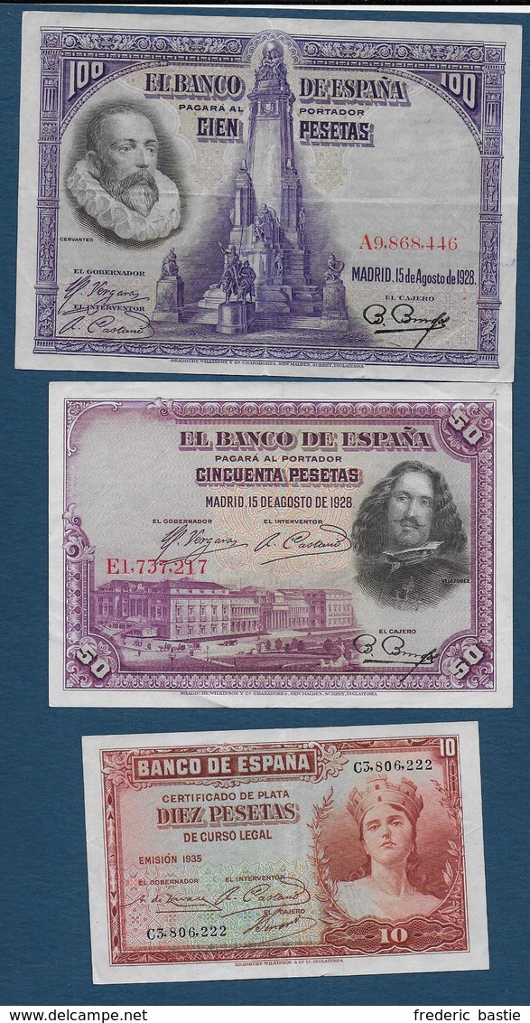 ESPAGNE - 5 Billets - Altri & Non Classificati