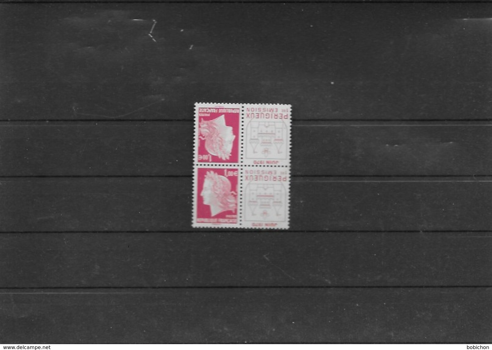 Paire Tete Beche Marianne De Cheffer I De L Anniv. Du Timbre Poste Boulanzac - Unused Stamps