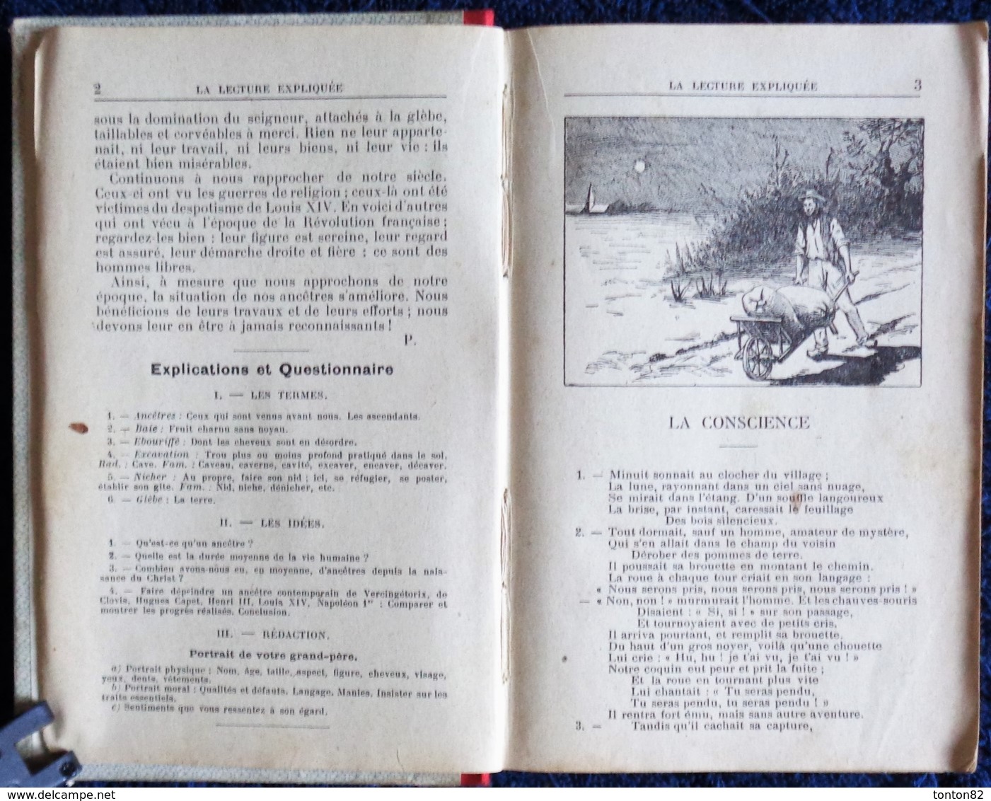 M. Prot / A. Déret - La Lecture Expliquée à L'École Primaire - Librairie Des Écoles / A. Thorinaud - ( 1910 ) . . - 6-12 Ans