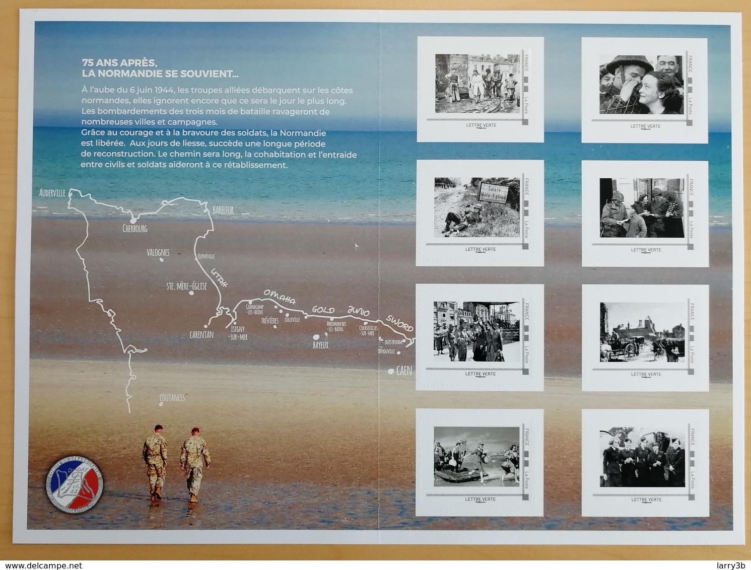 FRANCE 2019 COLLECTOR "75e ANNIVERSAIRE D-DAY ET BATAILLE DE NORMANDIE" - MTAM-2019-XX - NEUFS - Collectors