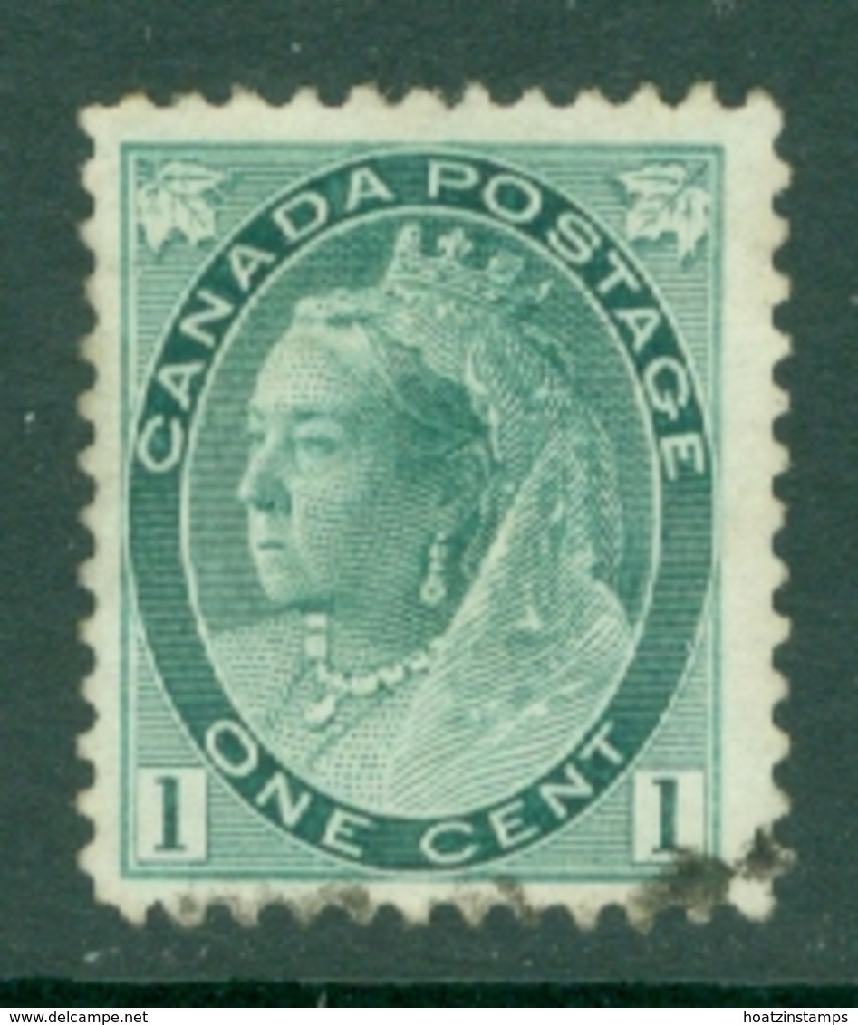 Canada: 1898-1902   QV - Numerals Issue    SG151    1c   Blue-green   Used - Oblitérés