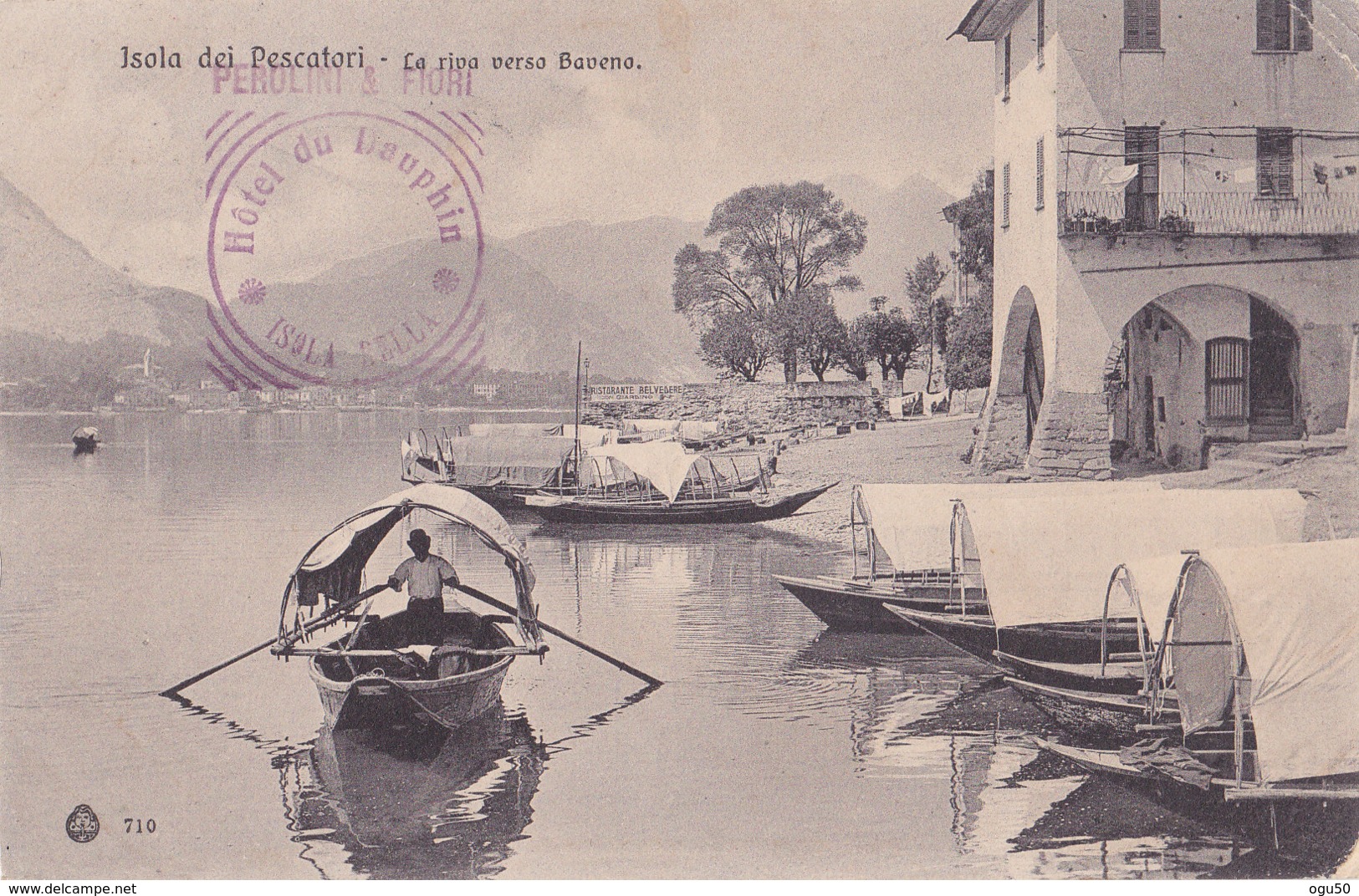 Isola Dei Pescatori (Italie) - La Riva Verso Baveno - Verbania