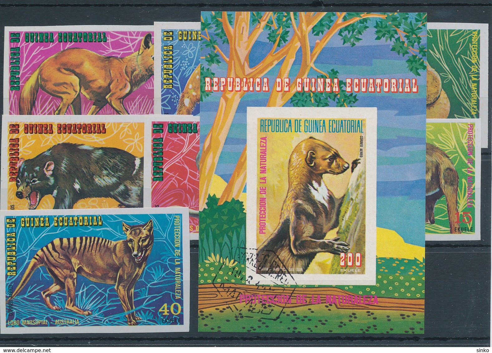 1974. Equatorial Guinea - Animals - Other & Unclassified