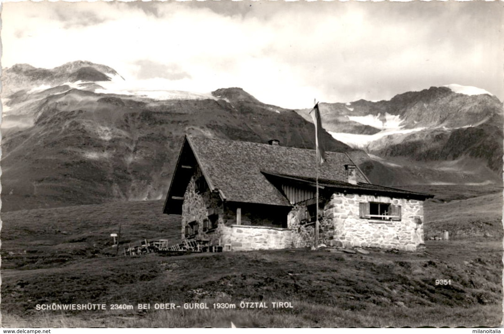 Schönwieshütte Bei Ober-Gurgl, Ötztal, Tirol (9351) - Sölden