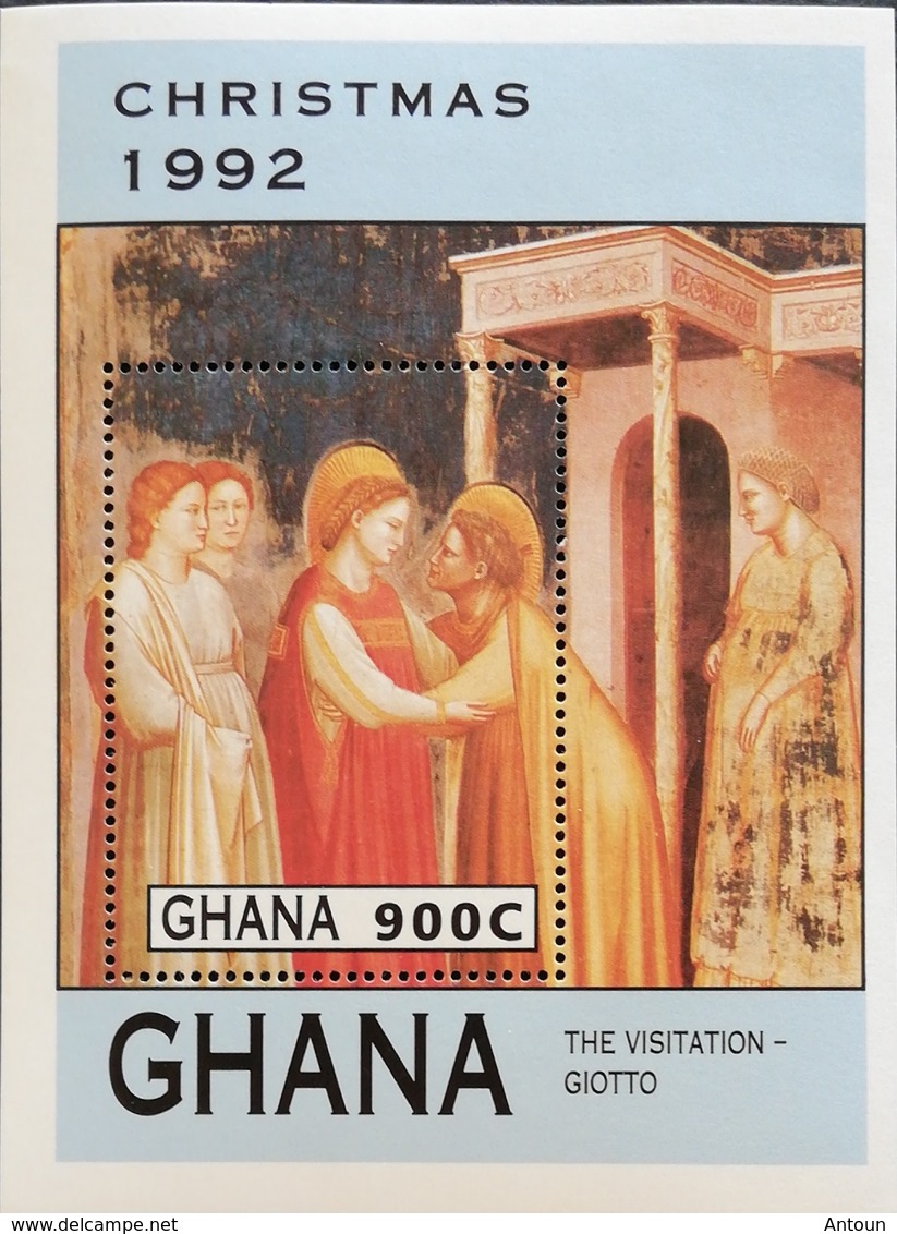 Ghana 1992 Christmas S/S - Ghana (1957-...)