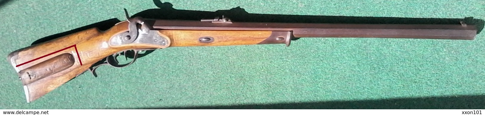 Vorderlader AMBERG 1844,22mm Kugel,10Kg,gebraucht,Original, Selten,WERT ? - Armes Neutralisées