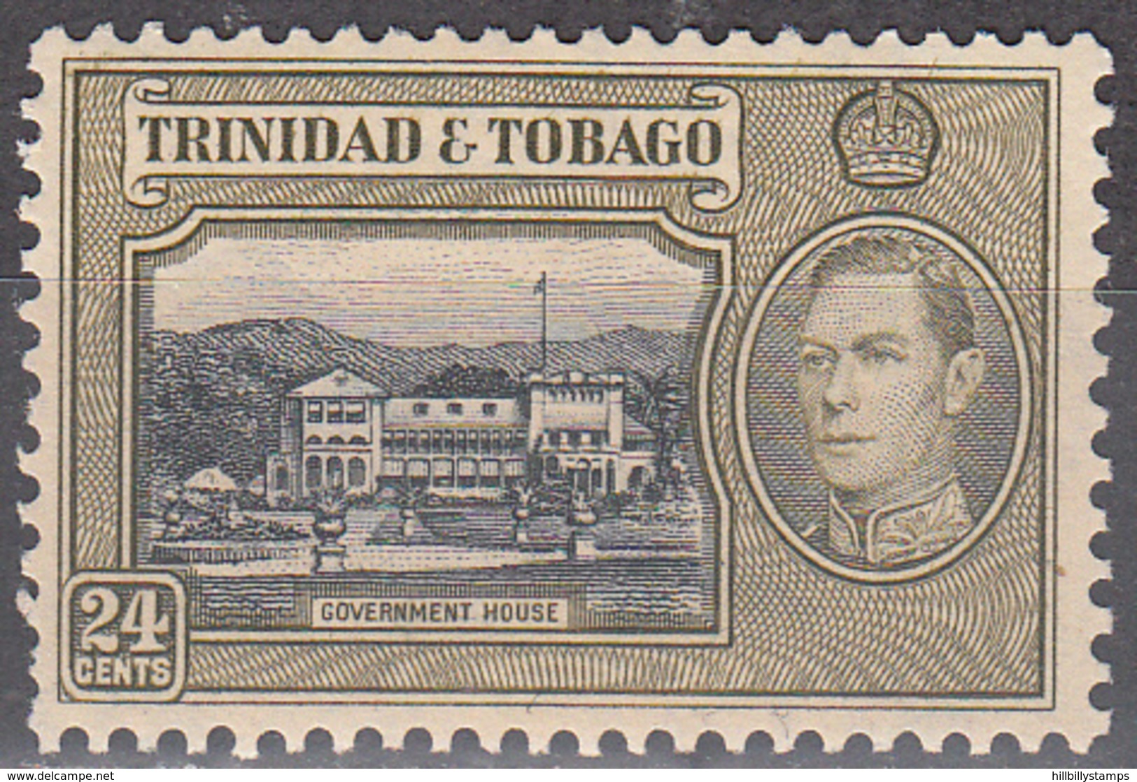 TRINIDAD AND TOBAGO      SCOTT NO.  58      MINT HINGED       YEAR 1938 - Trindad & Tobago (...-1961)