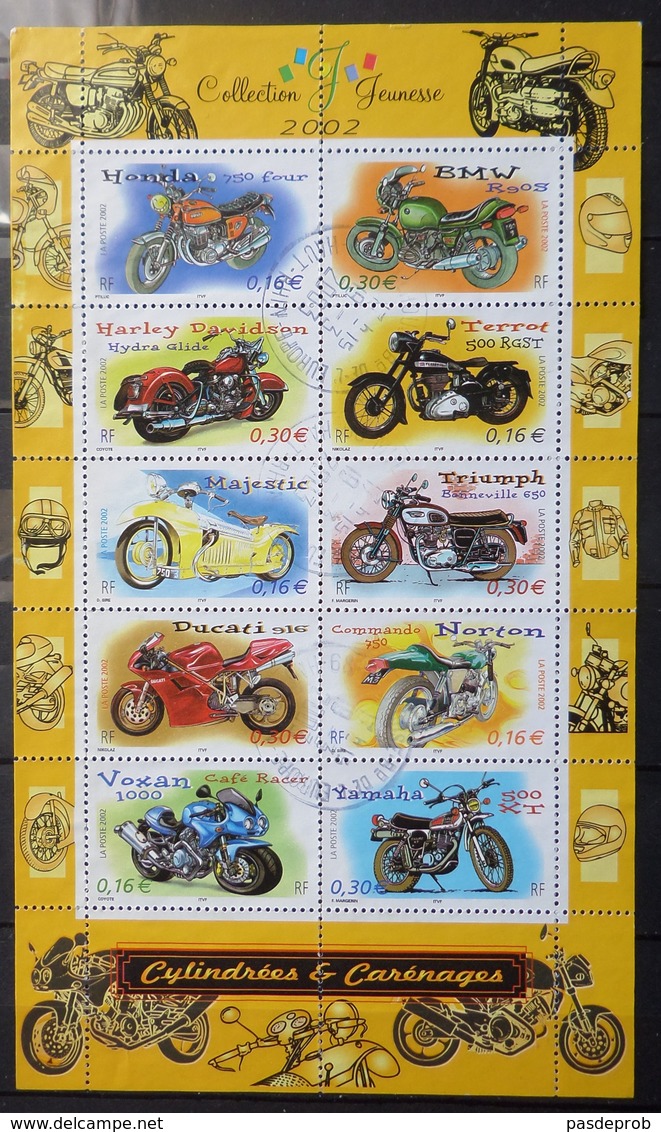 FRANCE "Petit Lot De + De 450 TP Oblitérés ( Dont Plusieurs Séries Complètes,un Bloc Et 2 Bandes De Carnets) - Vrac (max 999 Timbres)