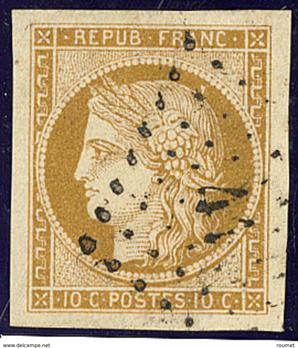 No 1, Obl Pc, Grandes Marges, Jolie Pièce. - TB - 1849-1850 Ceres