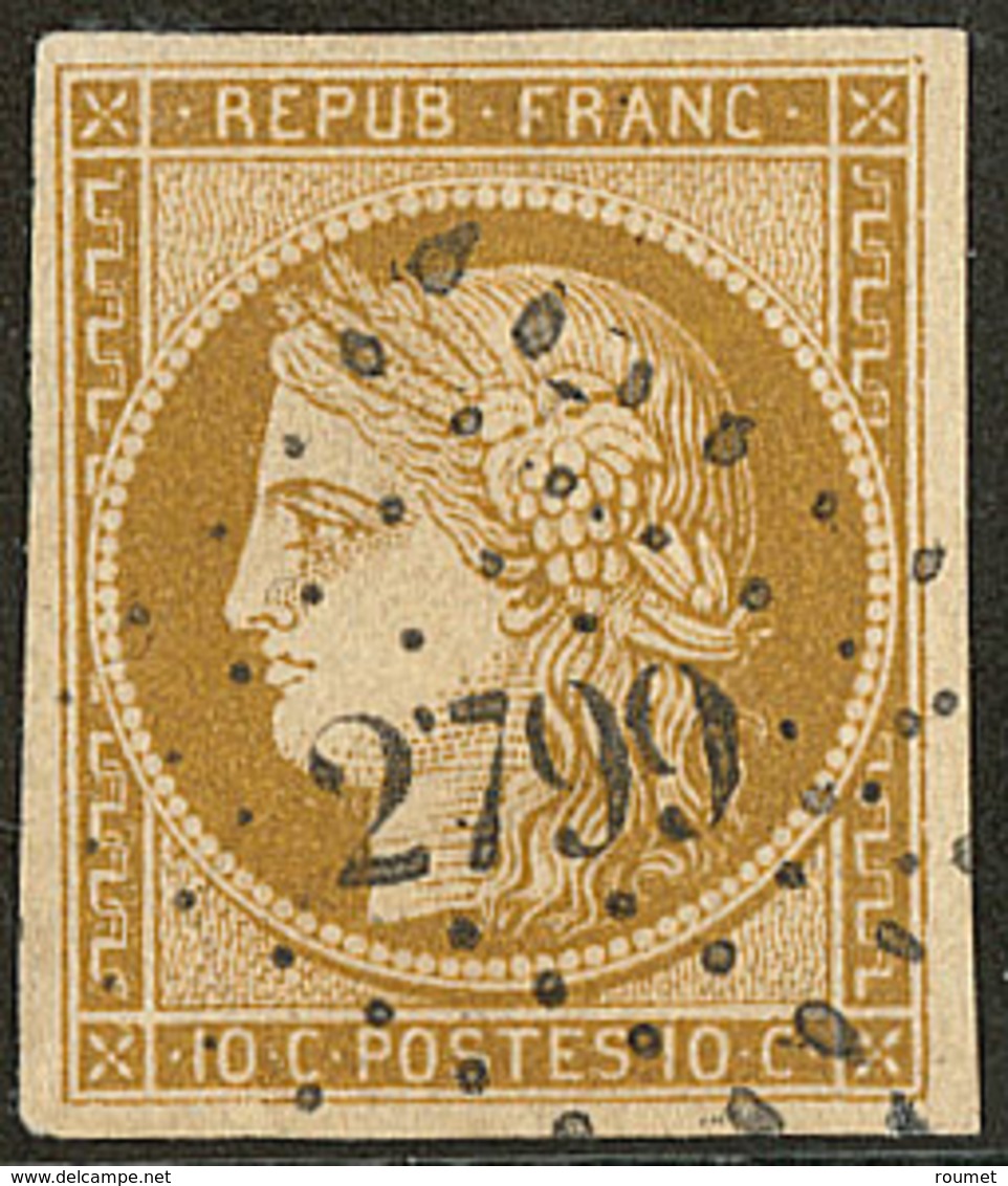 No 1, Obl Pc 2799, Très Frais. - TB - 1849-1850 Cérès