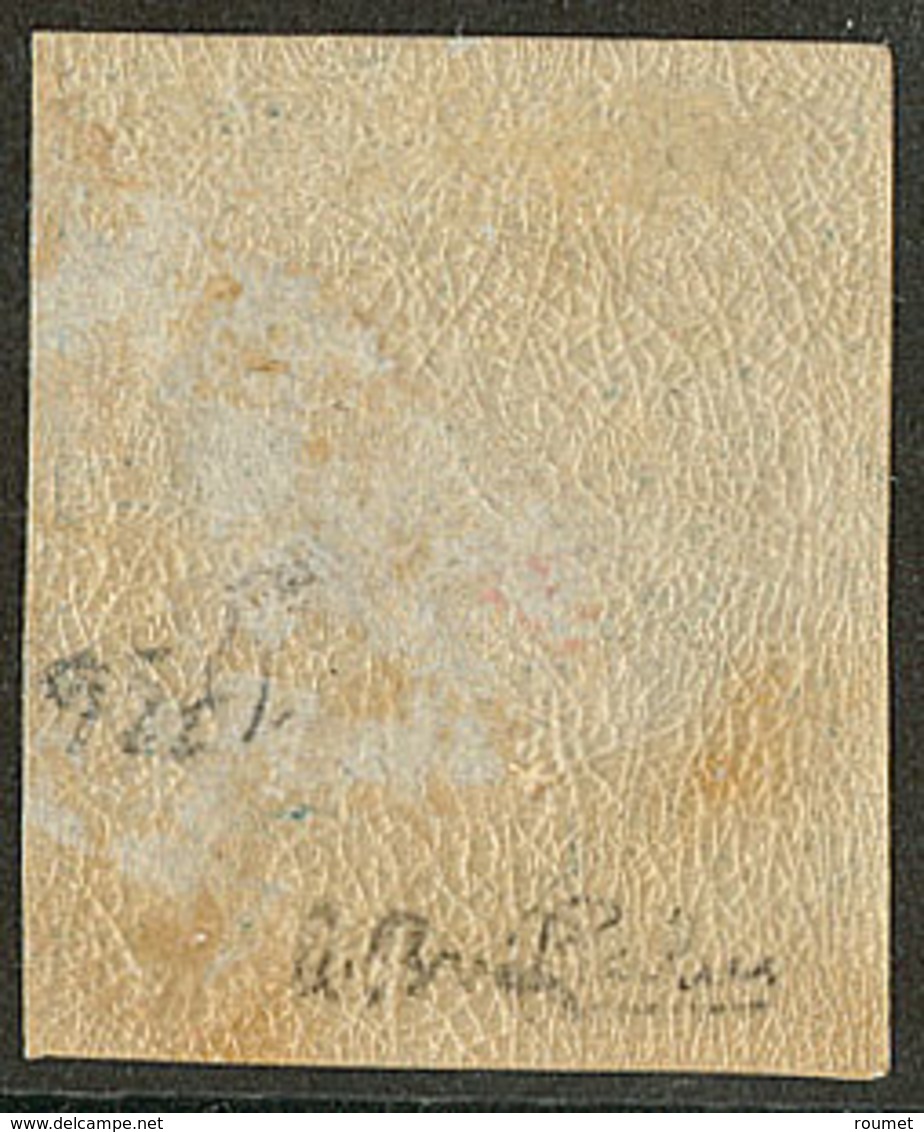 * No 4, Bleu, Nuance Foncée, Jolie Pièce. - TB. - R - 1849-1850 Ceres