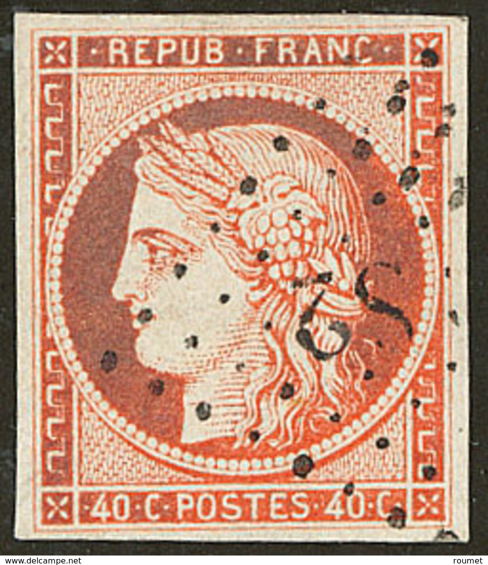 No 5, Oxydé Sinon TB - 1849-1850 Cérès