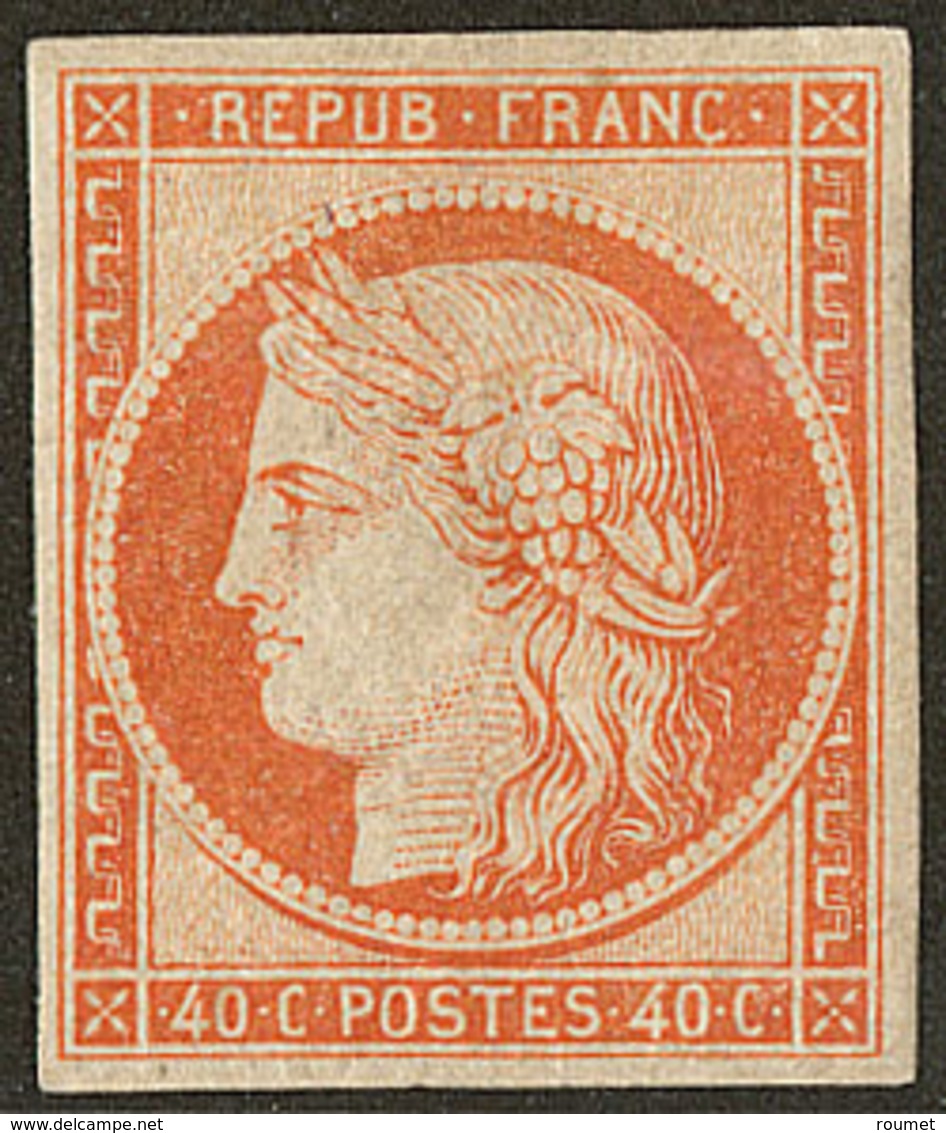 * Gomme Brunâtre. No 5A, Très Frais. - TB. - R - 1849-1850 Ceres