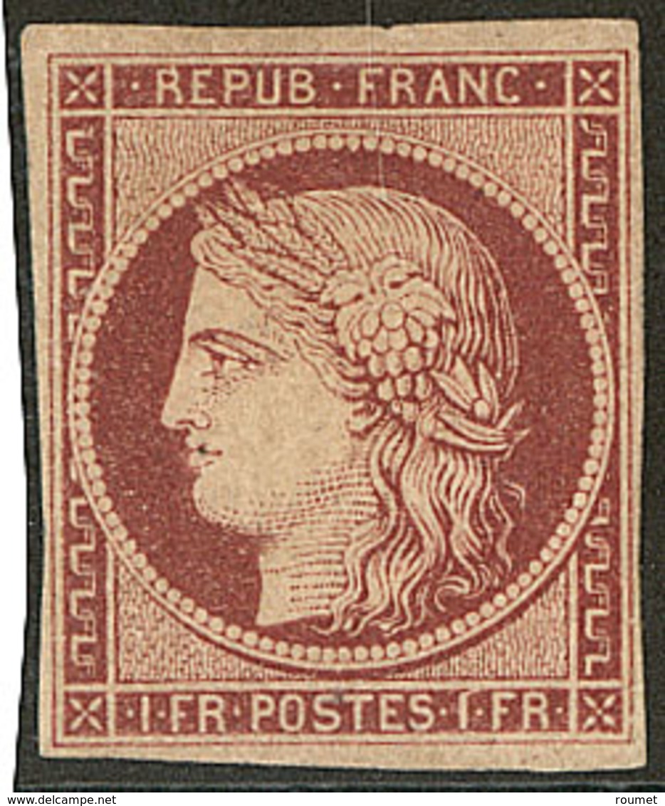 * No 6B, Réparé Mais TB D'aspect. - R - 1849-1850 Ceres