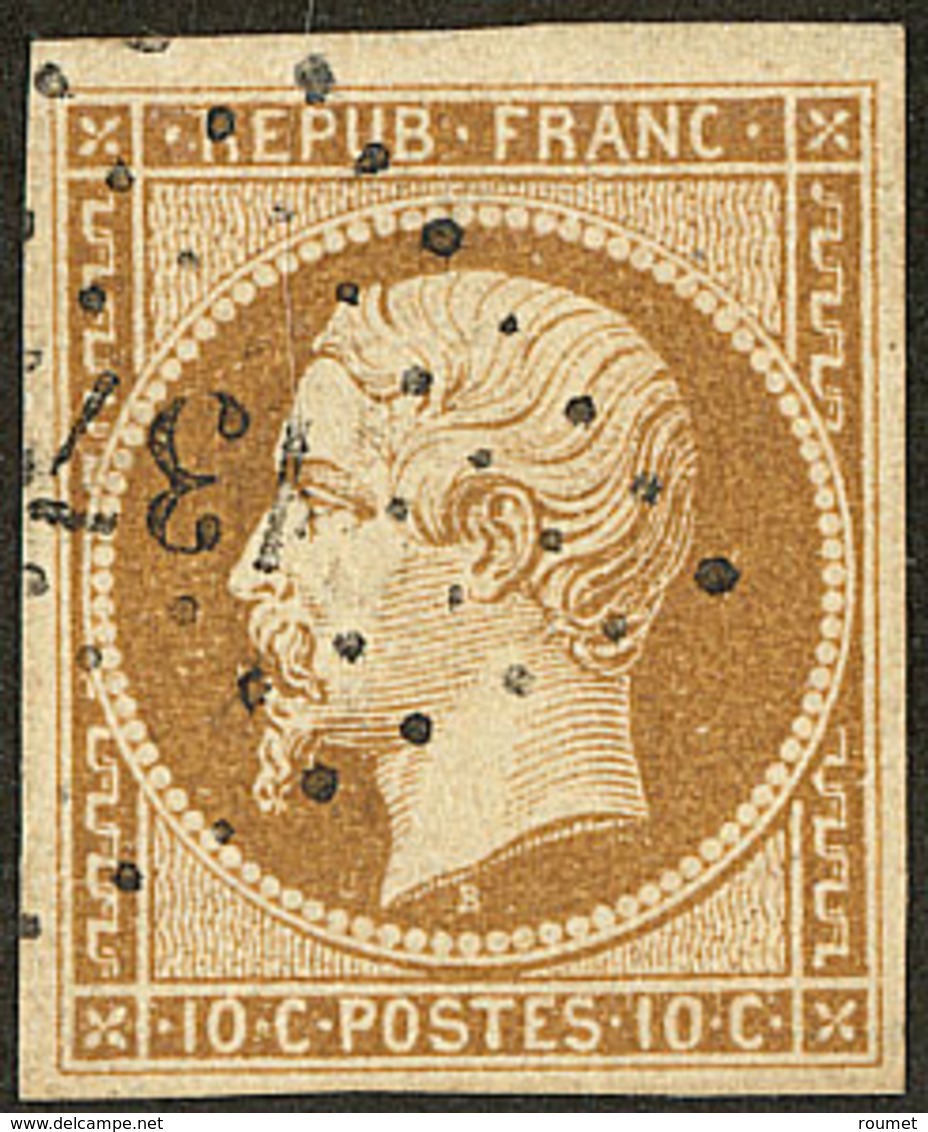 No 9, Obl Pc. - TB - 1852 Louis-Napoléon