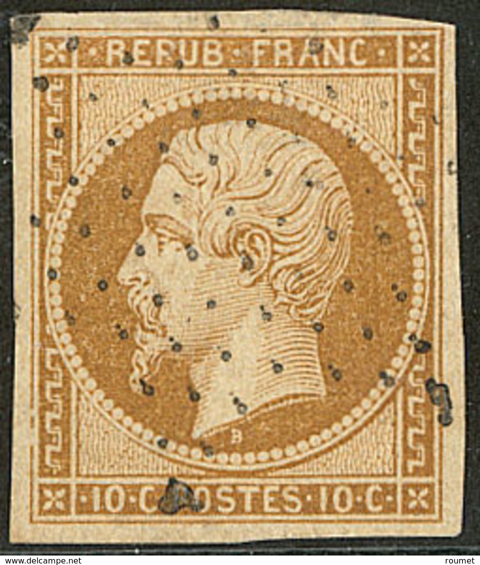 No 9, Obl étoile, Pelurage Mais TB D'aspect - 1852 Louis-Napoleon