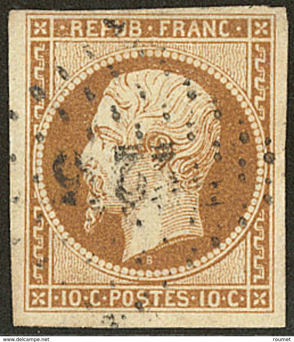 No 9a, Obl Pc. - TB - 1852 Louis-Napoleon