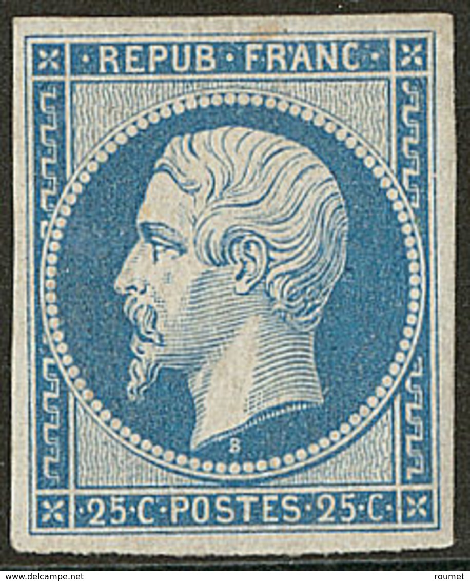 * Réimpression. No 10c, Gomme Altérée, TB D'aspect - 1852 Louis-Napoléon