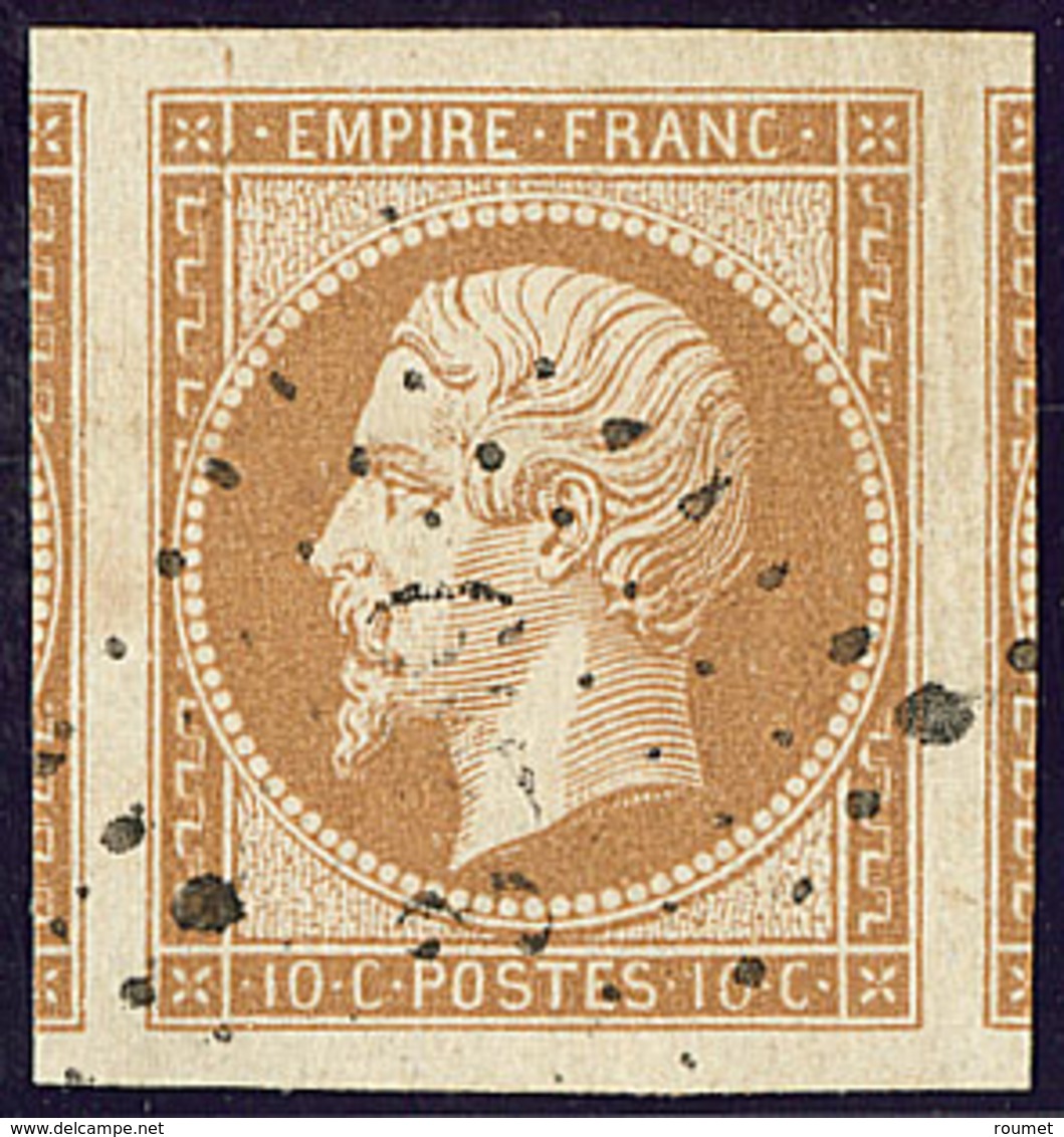 No 13Ac, Bistre-brun, Deux Voisins, Superbe - 1853-1860 Napoléon III