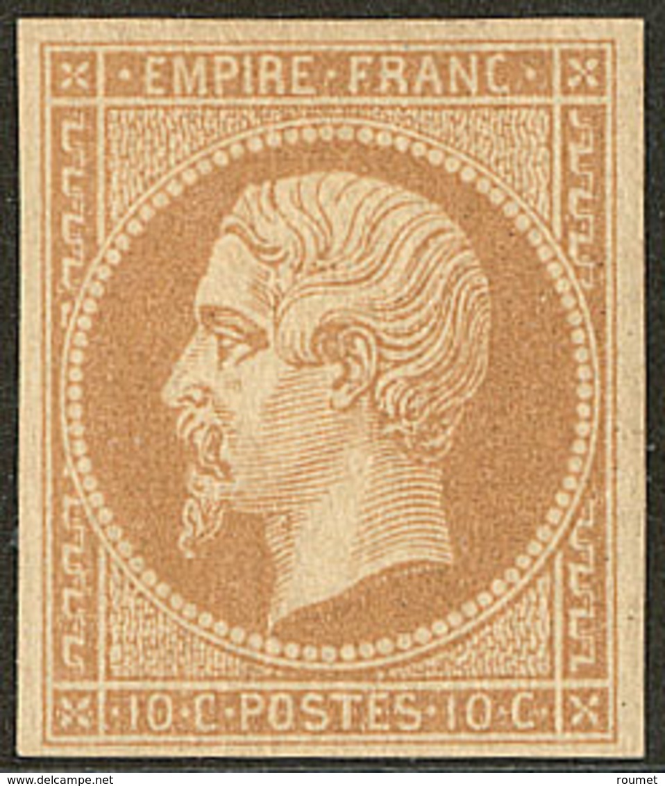* No 13Ba, Bistre-brun, Très Frais. - TB - 1853-1860 Napoléon III