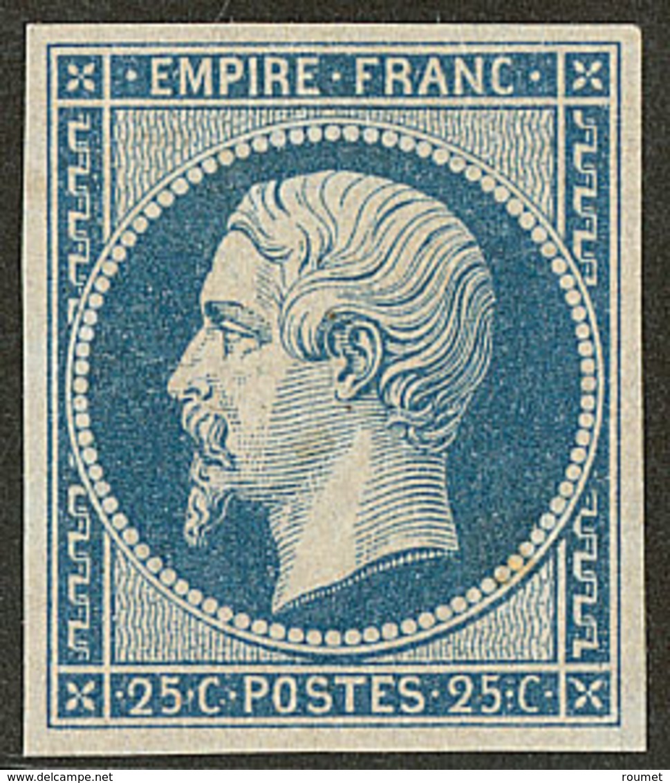 * No 15, Bleu, Très Frais. - TB. - R - 1853-1860 Napoleon III