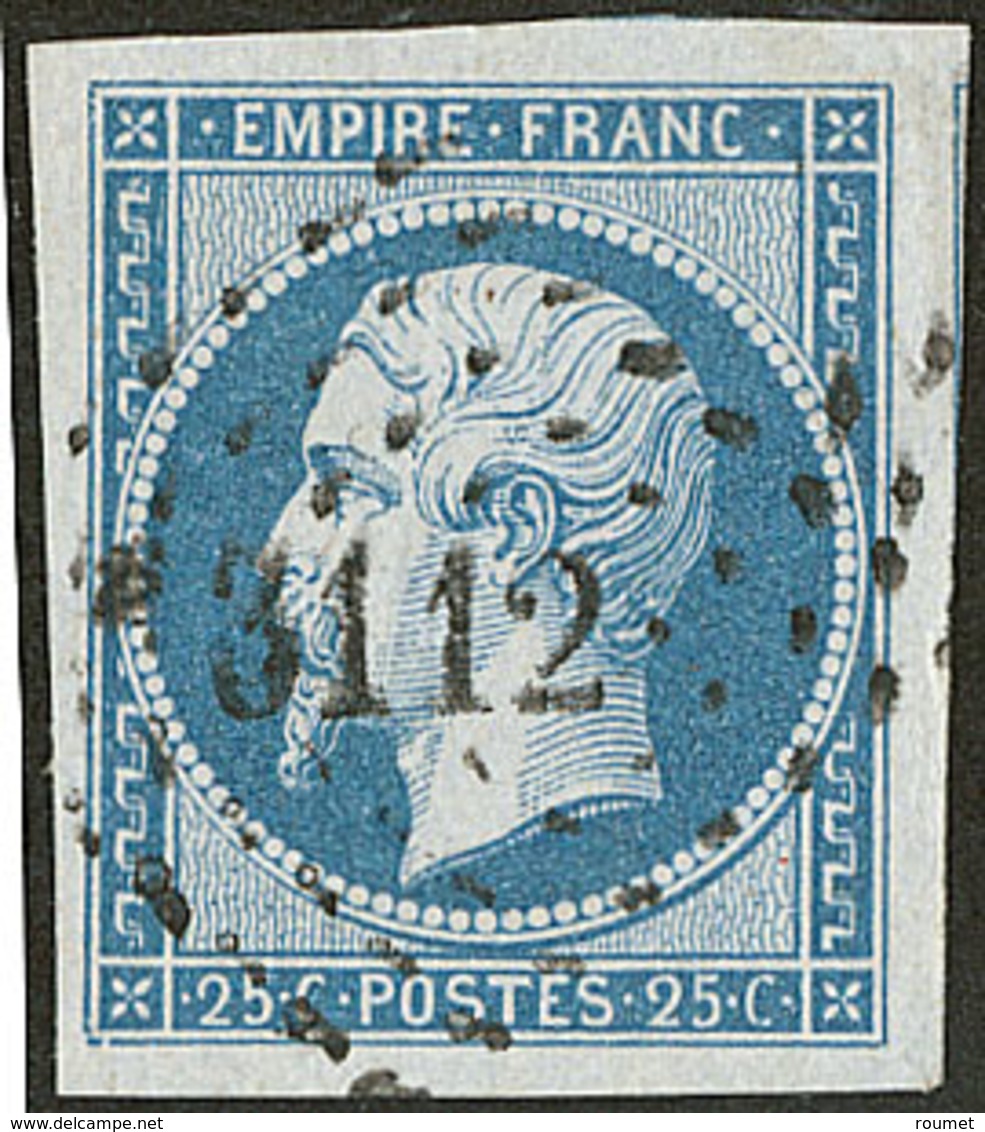 No 15, Deux Voisins, Obl Pc 3112, Jolie Pièce. - TB - 1853-1860 Napoleon III