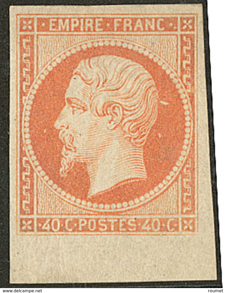 * No 16, Orange, Bdf, Très Frais. - TB. - R - 1853-1860 Napoléon III