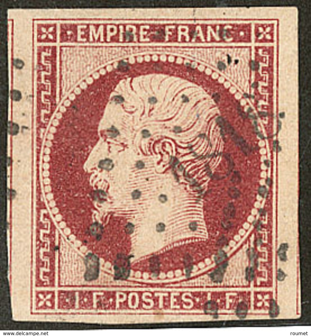 No 18, Deux Voisins, Obl Pc 1818, Jolie Pièce. - TB. - R - 1853-1860 Napoleon III