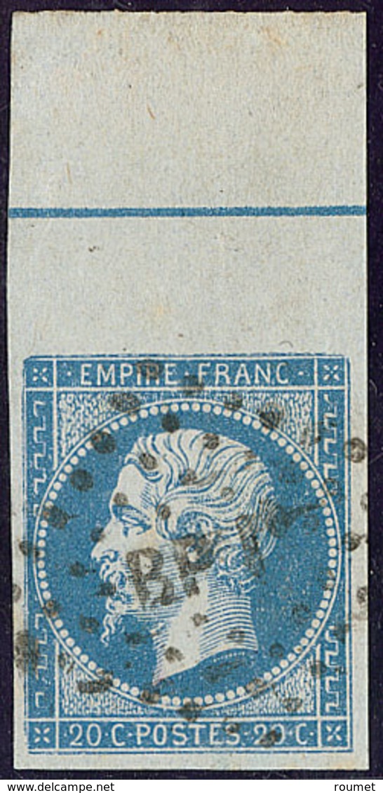 Filet D'encadrement. No 14Ai, Bdf, Obl Losange Ambulant "BP1°". - TB - 1853-1860 Napoleon III