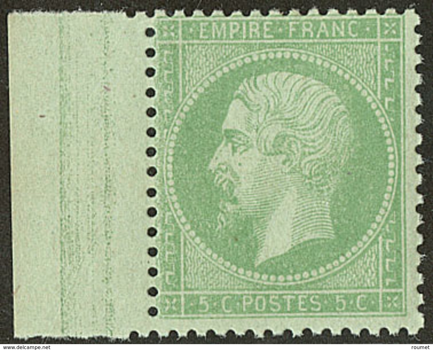 ** No 20e, Vert Clair, Bdf, Très Frais. - TB - 1862 Napoleon III