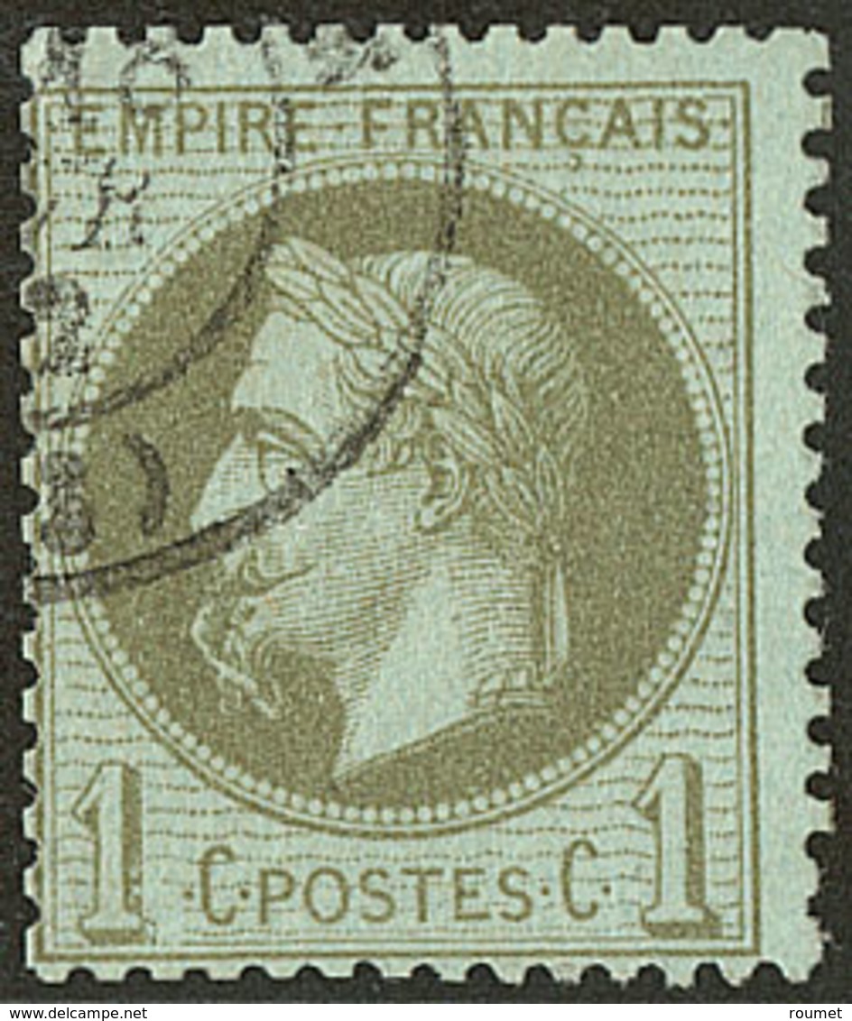 A La Cigarette. No 25b. - TB - 1863-1870 Napoléon III Lauré