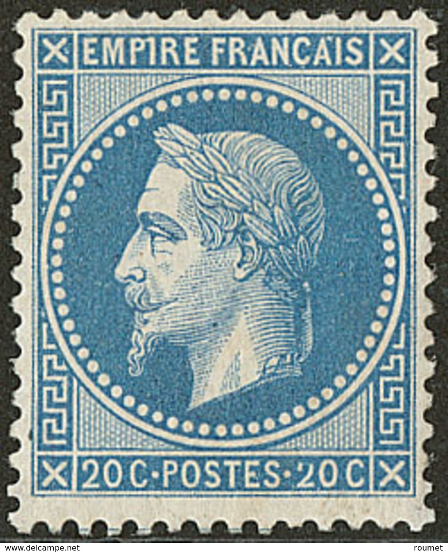 * No 29B, Bleu Foncé, Quasiment **, Très Frais. - TB - 1863-1870 Napoléon III Lauré