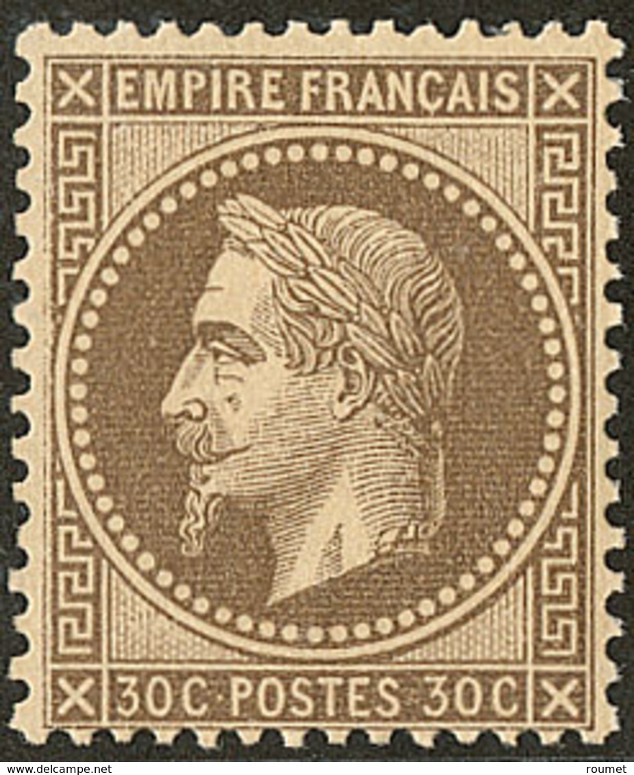 * No 30, Très Frais. - TB. - R - 1863-1870 Napoleon III With Laurels