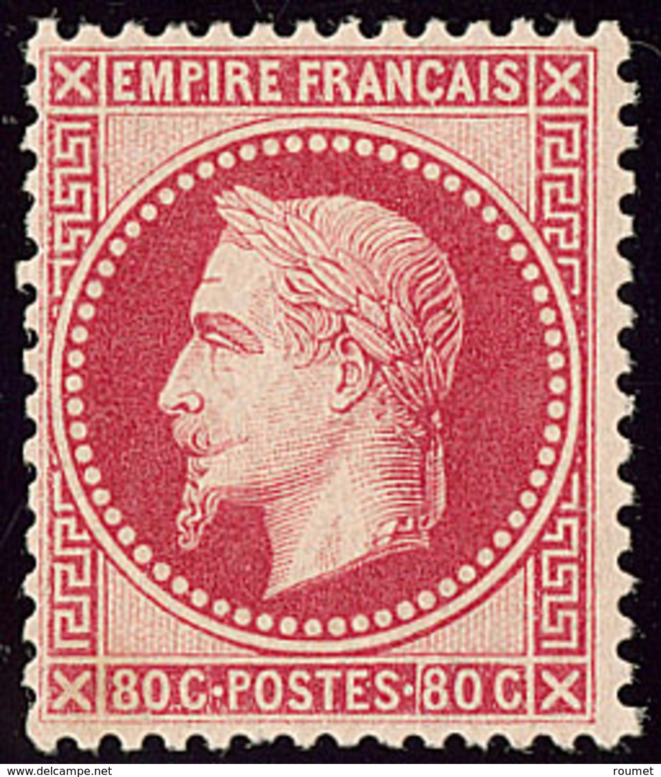 * No 32d, Rose Vif, Très Frais. - TB. - R - 1863-1870 Napoléon III Lauré