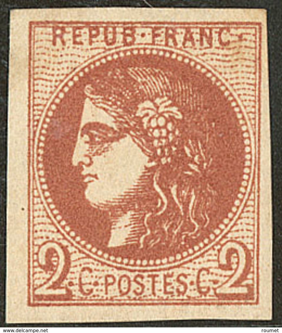 * No 40II, Très Frais. - TB - 1870 Bordeaux Printing