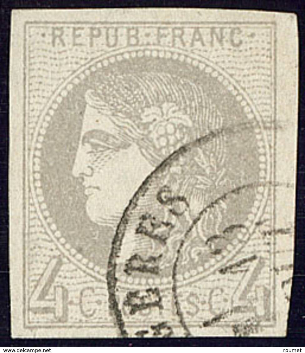 No 41II, Obl Cad Type 17. - TB - 1870 Bordeaux Printing