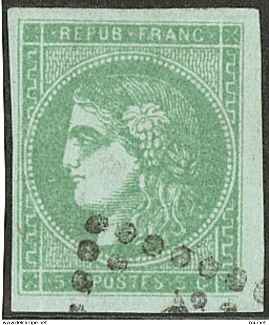 No 42IId, Vert émeraude Clair. - TB - 1870 Bordeaux Printing