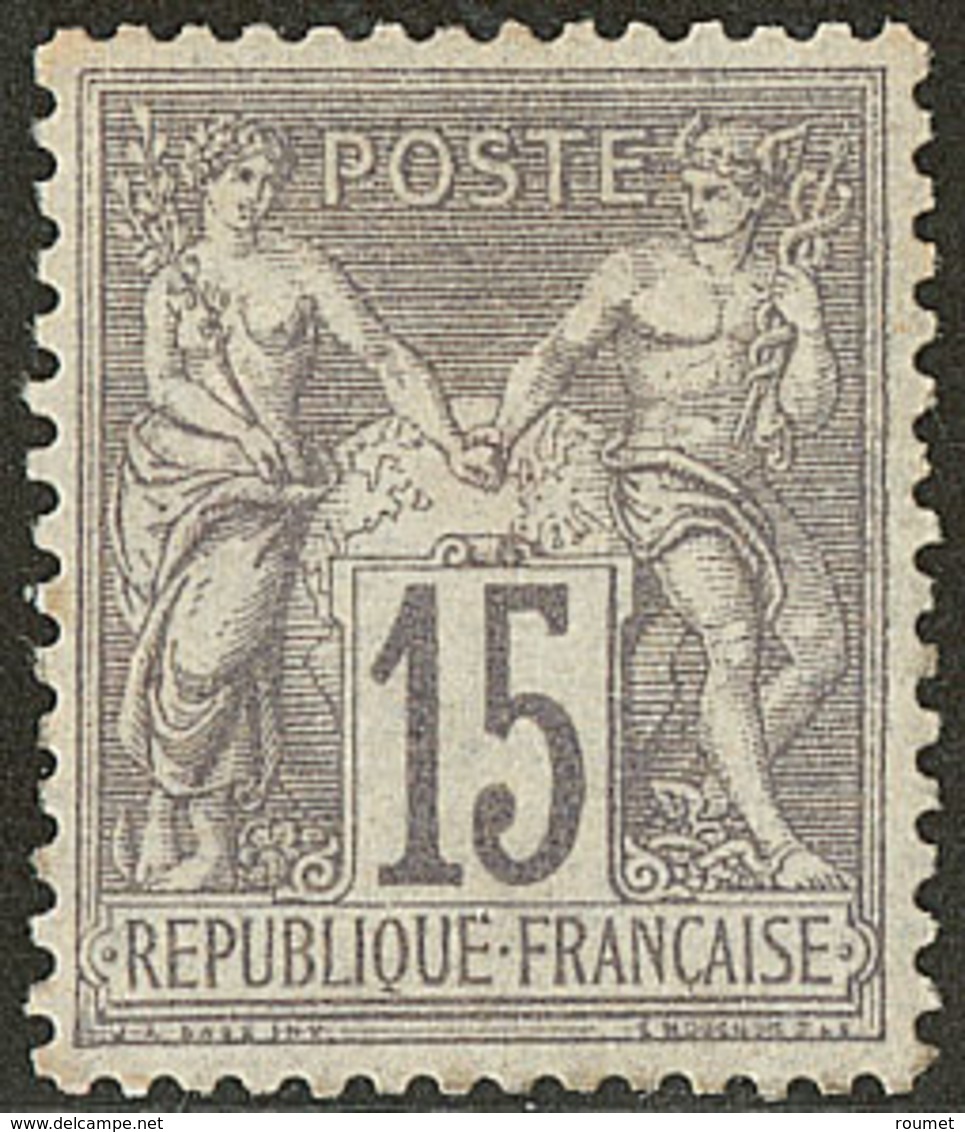 * No 66, Gris, Très Frais Et Centré. - TB - 1876-1878 Sage (Type I)