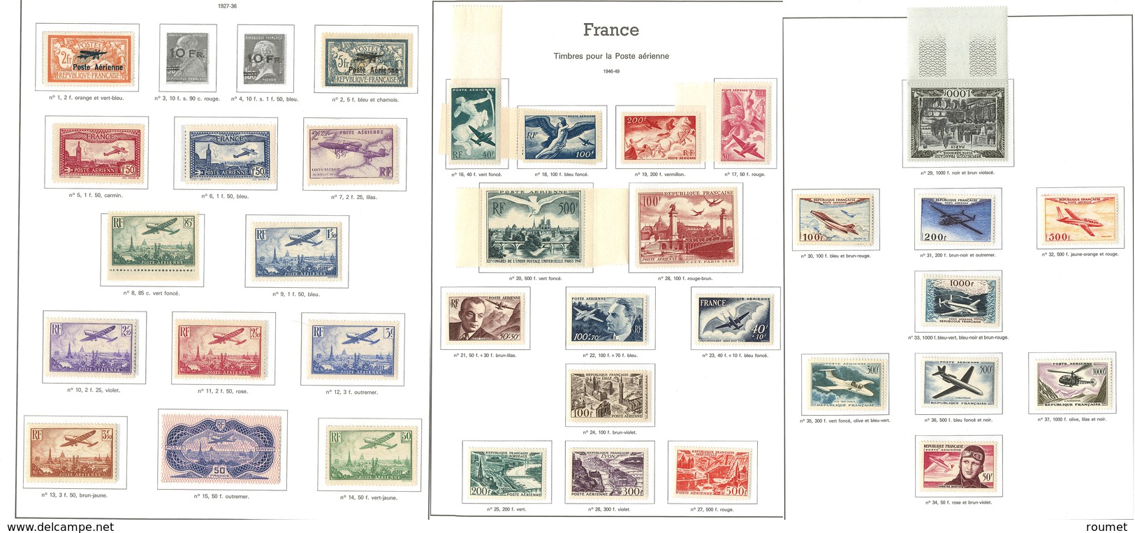 ** Collection. 1927-1959, Complète Sauf 3 Et 4, Les 1, 2, 14 Et 15 Sont *. - TB - Other & Unclassified