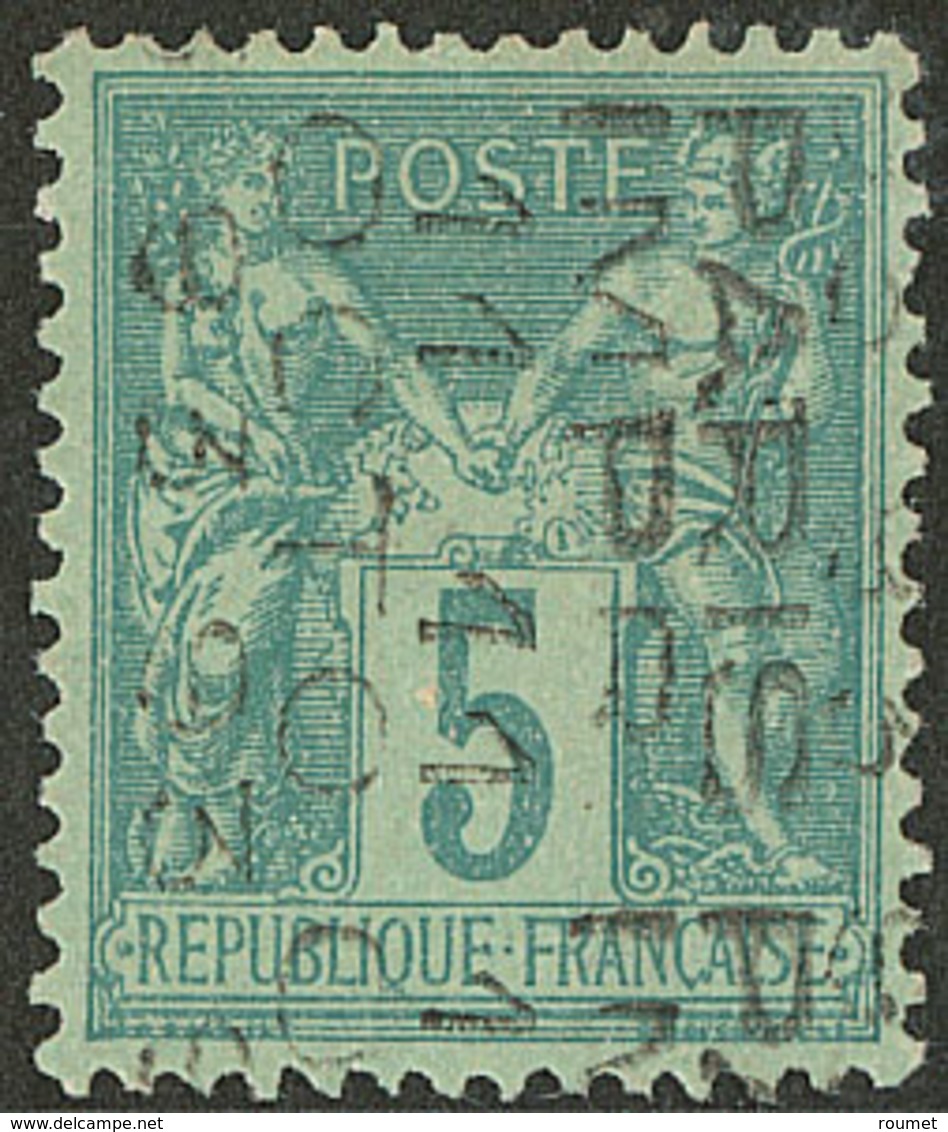 Surcharge 5 Lignes. No 15, 11 OCTO, Jolie Pièce. - TB - 1893-1947