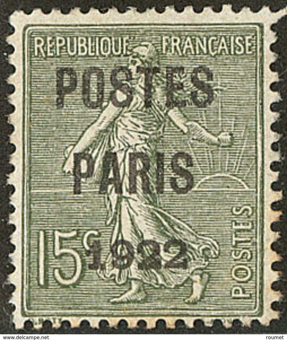 * Postes Paris. No 31, Qqs Dents Jaunies Et Gomme Altérée Sinon TB - 1893-1947