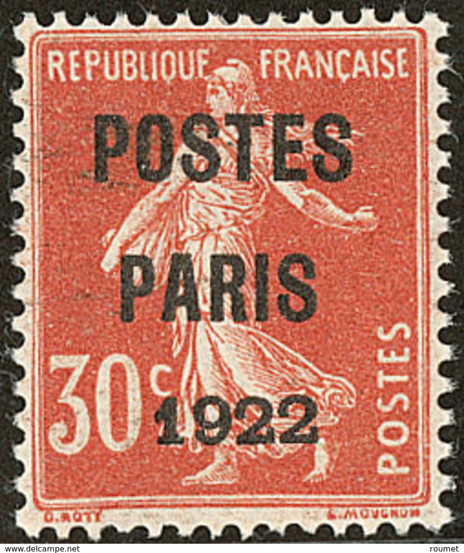 ** Postes Paris. No 32, Très Frais Et Centré. - TB. - R - 1893-1947